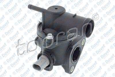 TOPRAN 112333001 Termostat Yuvasi Komple Musurlu (88c) Skoda Fabia 1.0-1.2-1.4 (99-08)-Octavia 1.8t (98-10) Amw-Aqw